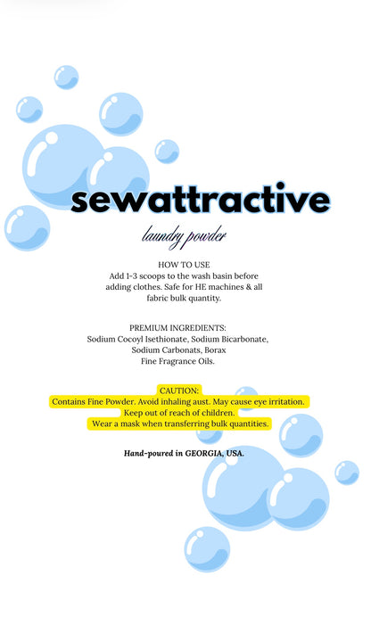 Dry Laundry Detergent - Attractive Care